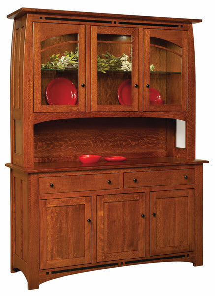 Boulder Creek - Amish 3 Door Dining Hutch