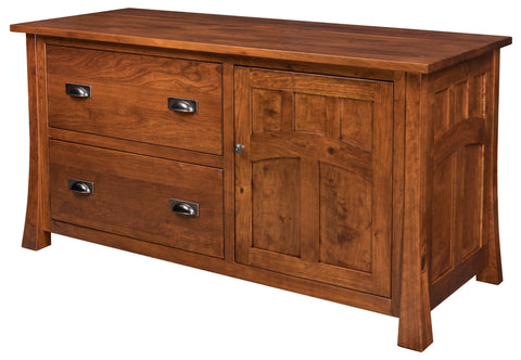 Bridgefort Mission - Amish Hardwood Credenza