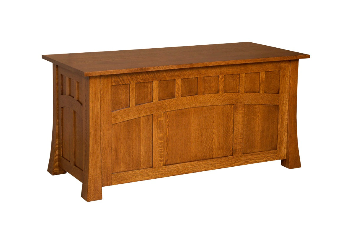 Bridgefort Mission - Amish Hardwood Computer Desk