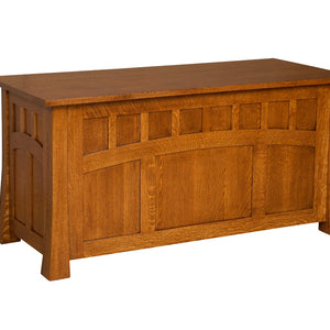 Bridgefort Mission - Amish Hardwood Computer Desk