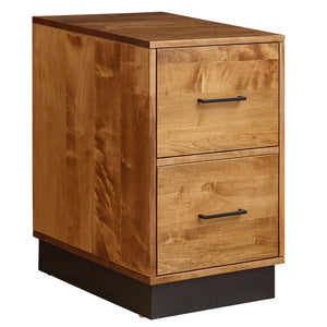 Brooklyn- Amish Hardwood 2 Drawer File Cabinet