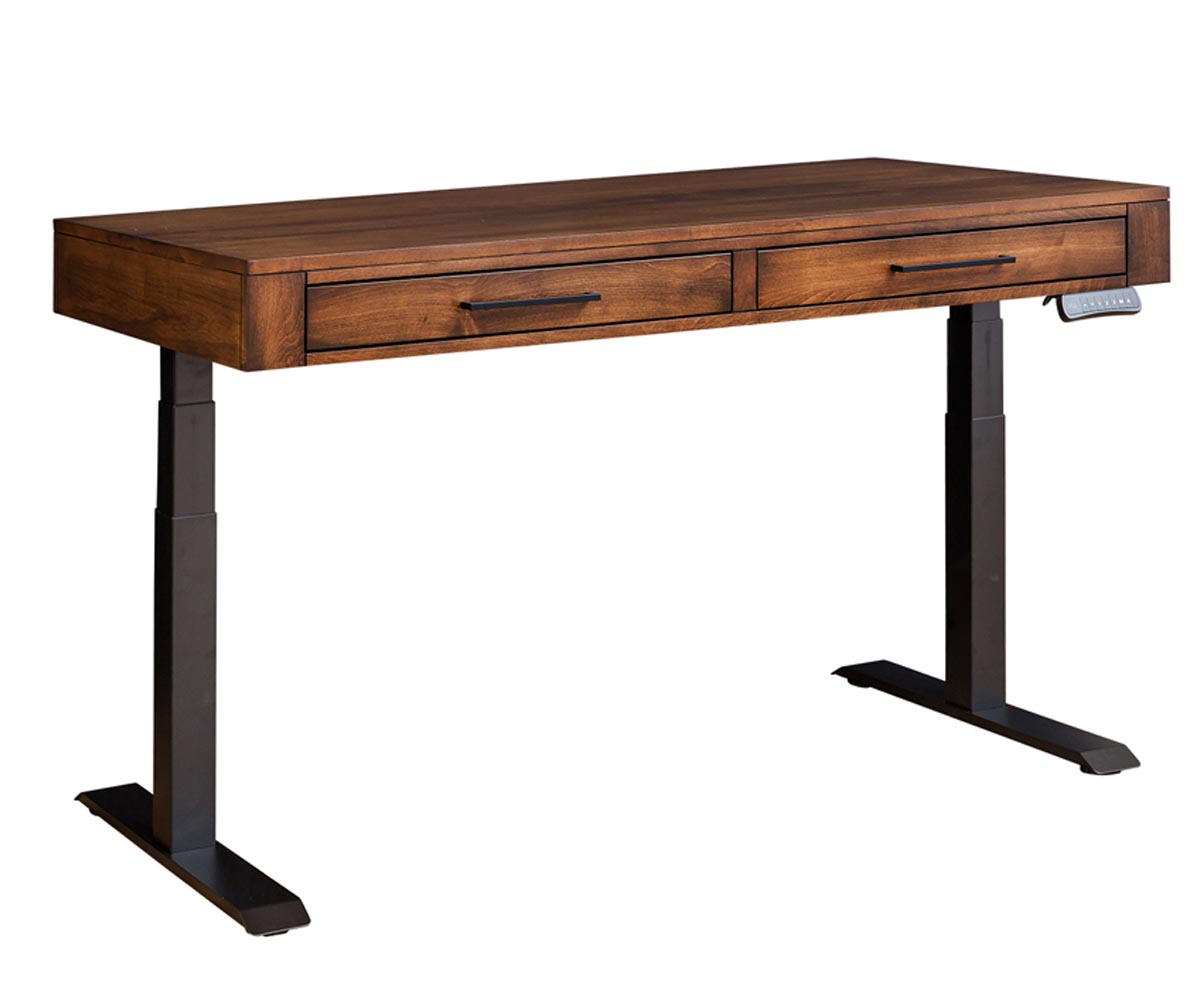 Brooklyn- Amish Hardwood 50" Lift Desk