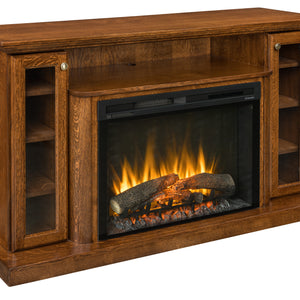 Brookston - Amish Handcrafted 66" Electric Fireplace Stand