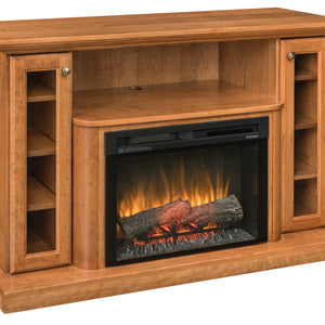 Brookston - Amish Handcrafted Electric Fireplace Stand