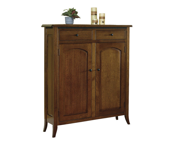 Bunker Hill - Amish Hardwood Pie Safe Pantry Cabinet