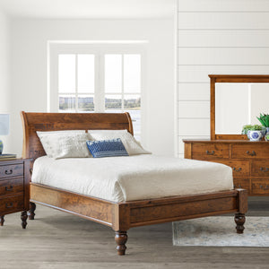 Canyon Creek - Hardwood Amish Triple Dresser with Optional Mirror