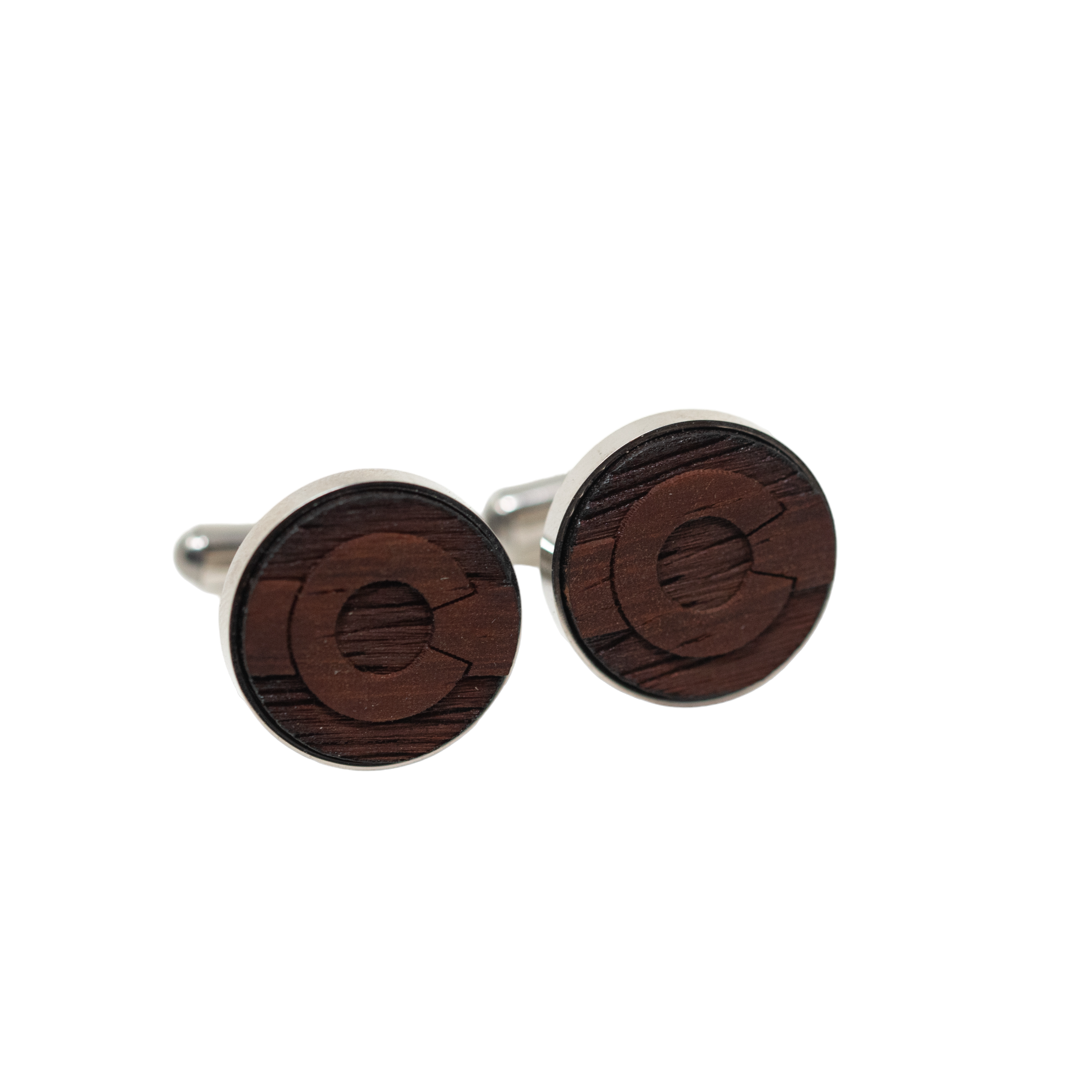 CO Cufflinks - Padauk