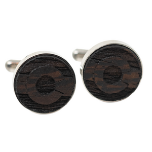 CO Cufflinks - Wenge