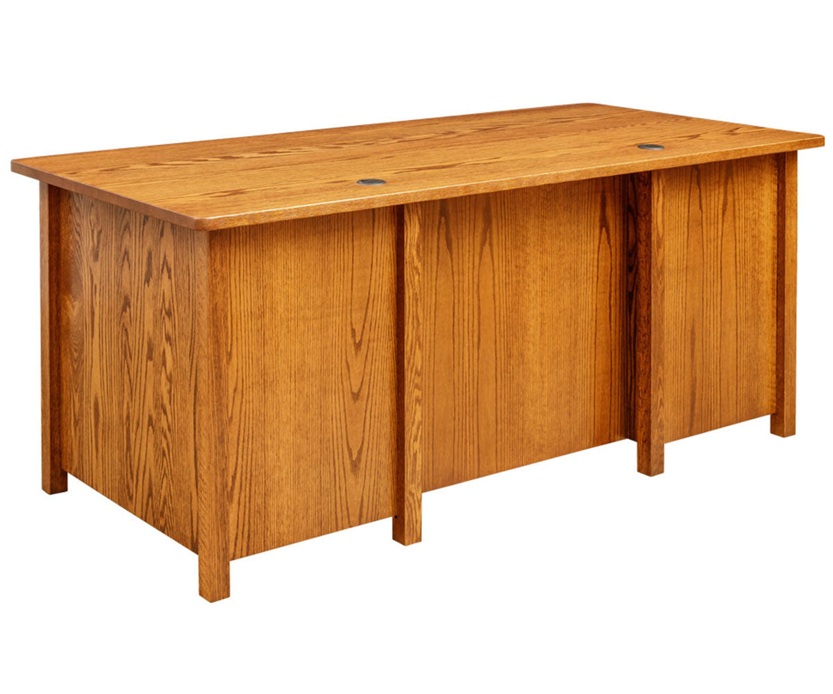 Shelton - Amish Hardwood Executive Desk