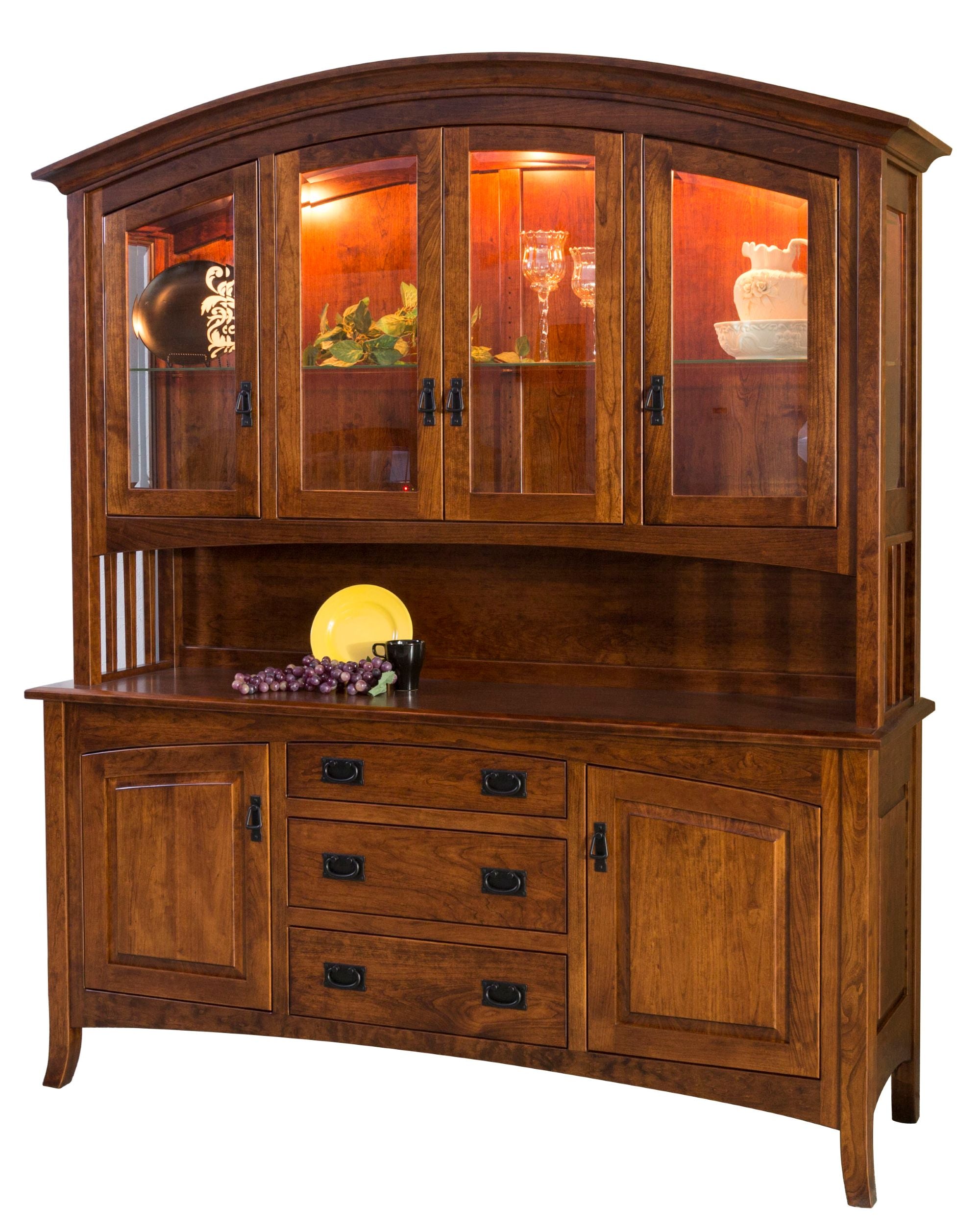 Cambria - Amish 4 Door Dining Hutch
