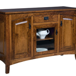 Cambria - Amish Solid Wood 3 Door Sideboard