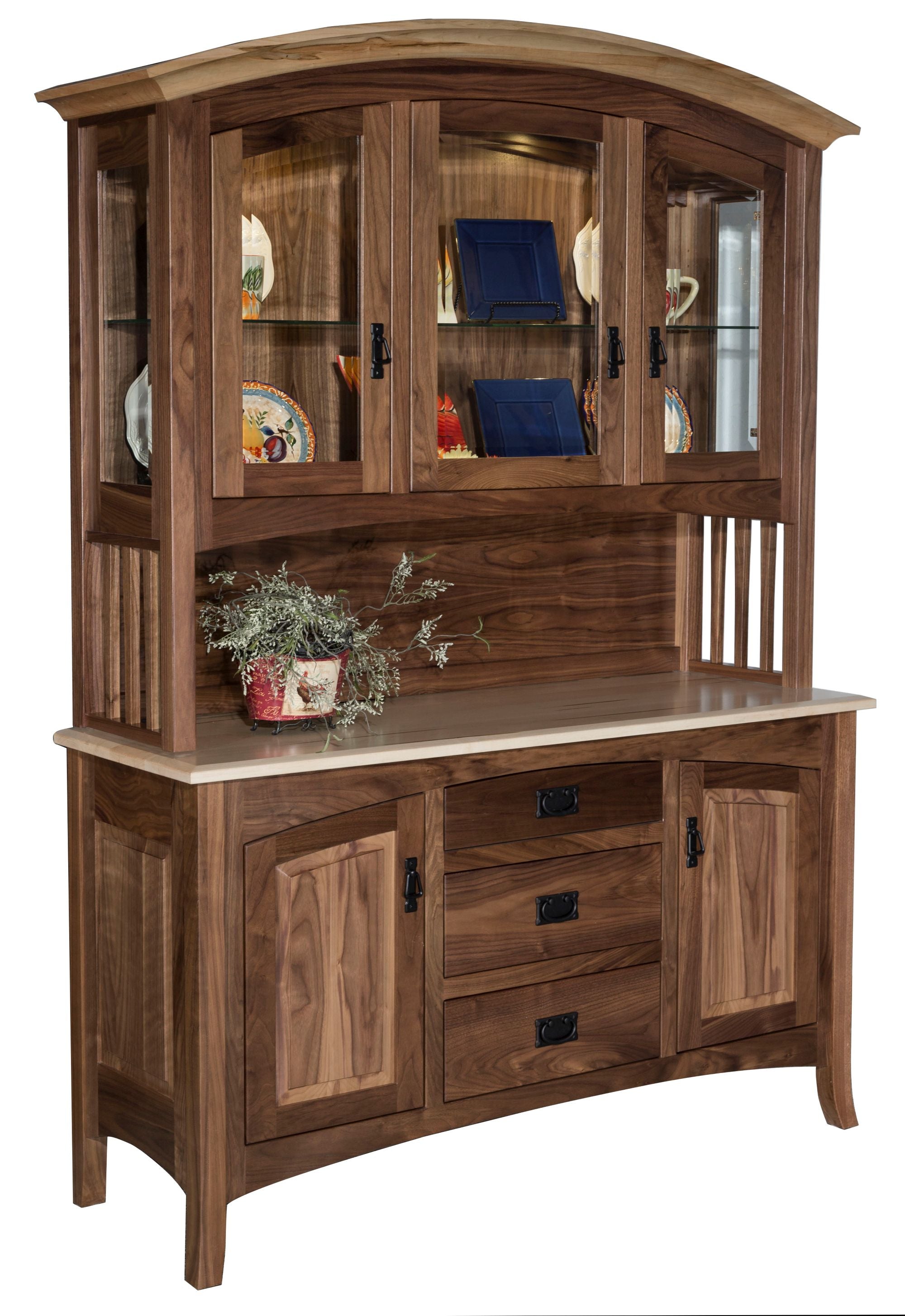 Cambria - Amish 3 Door Dining Hutch