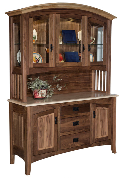 Cambria - Amish 3 Door Dining Hutch