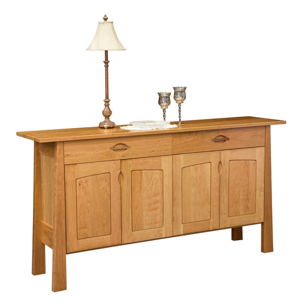 Cameron - Handcrafted 4 Door Sideboard / Cherry Wood