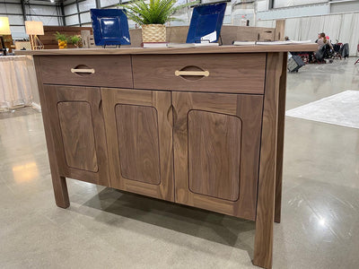 Cameron - Handcrafted 3 Door Sideboard / Walnut Wood