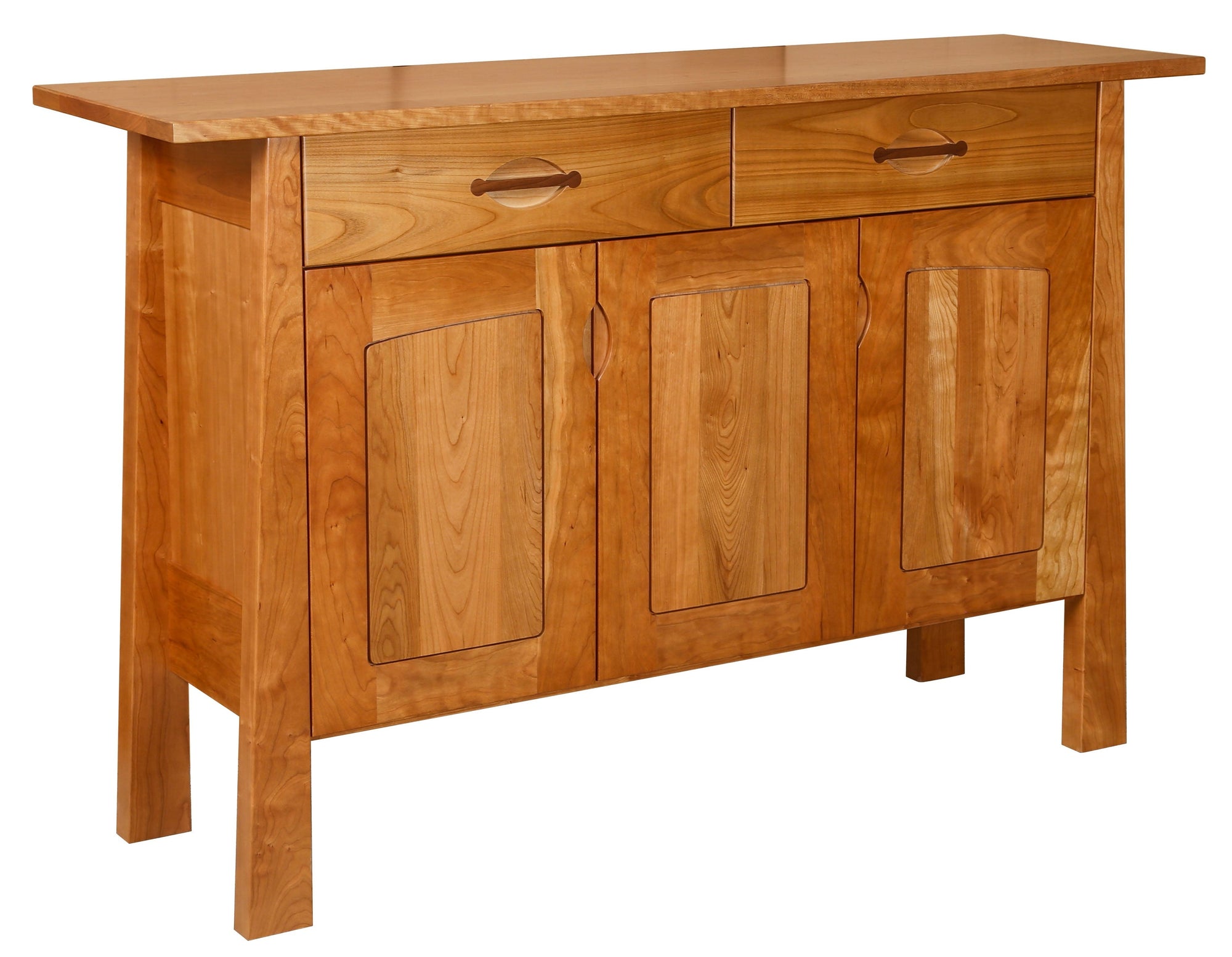 Cameron - Amish Handcrafted Sideboard Cabinet / 3 Door or 4 Door