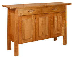 Cameron - Amish Handcrafted Sideboard Cabinet / 3 Door or 4 Door
