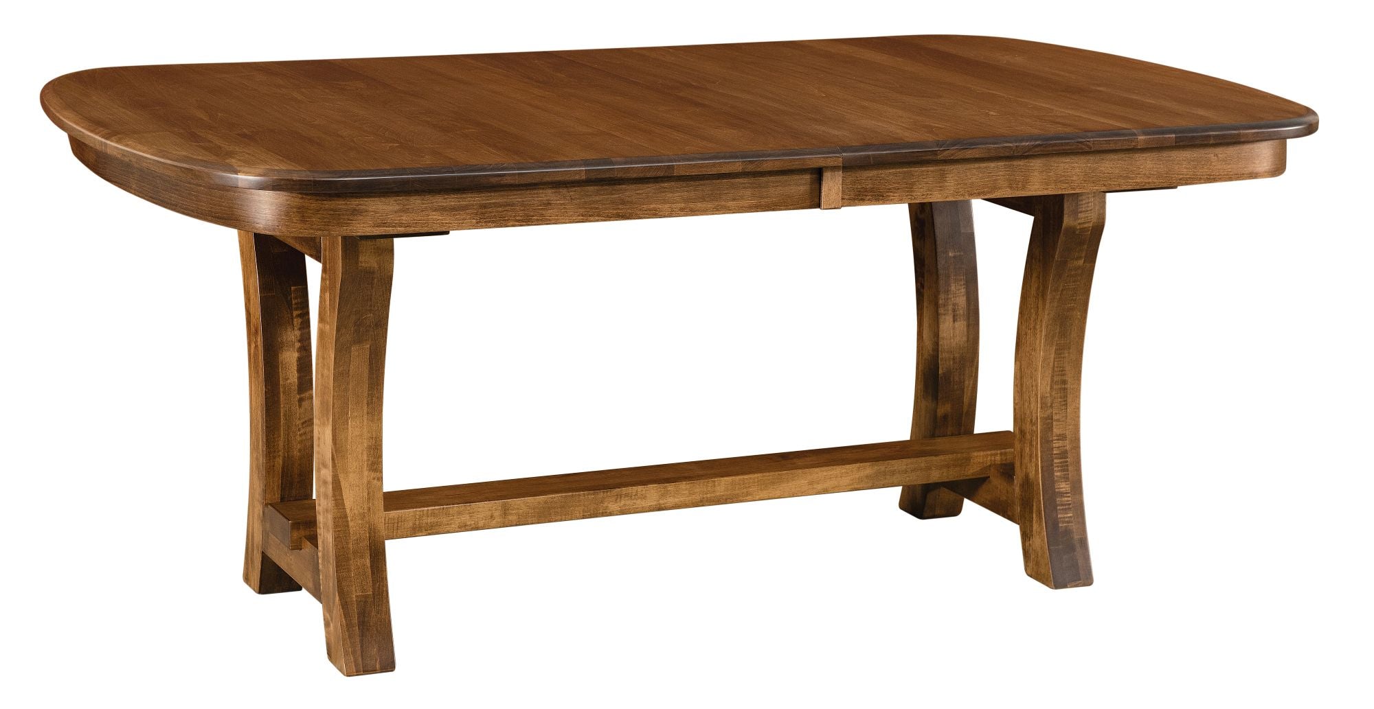 Camp Hill Trestle - Handcrafted Solid Top or Extension Dining Table