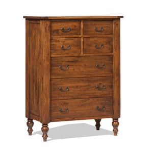 Canyon Creek - Hardwood Amish 55"H Chest of Drawers