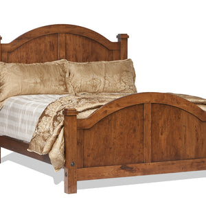 Canyon Creek - Hardwood Arch Panel Bed with Optional Under Bed Storage
