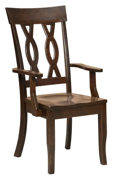 Carson - Amish Handcrafted Solid Wood Dining Chair