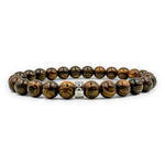 Cascade - Tiger Skin Brown Bocote Wood Bracelet