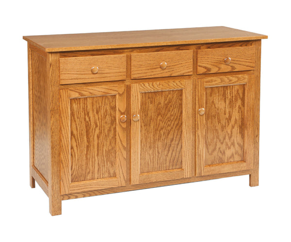 Catherine - Amish Hardwood 3 Door Dining Buffet Cabinet