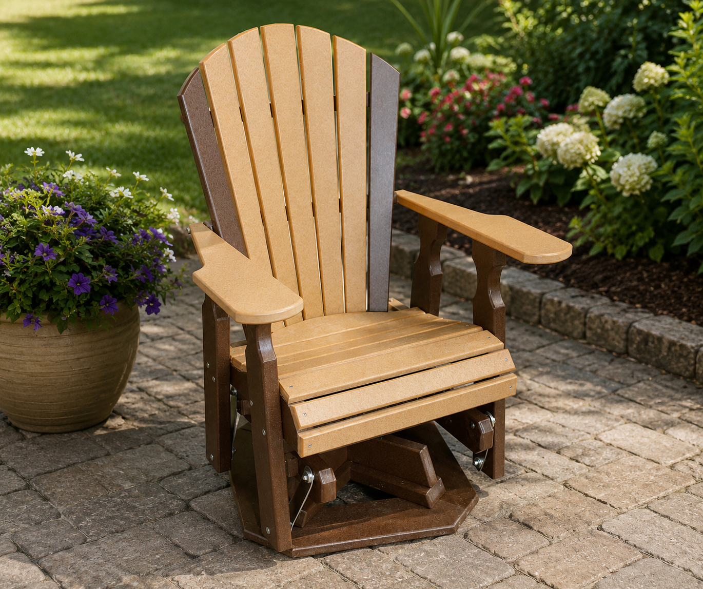 Classic - Poly Outdoor 22" Swivel Glider Chair