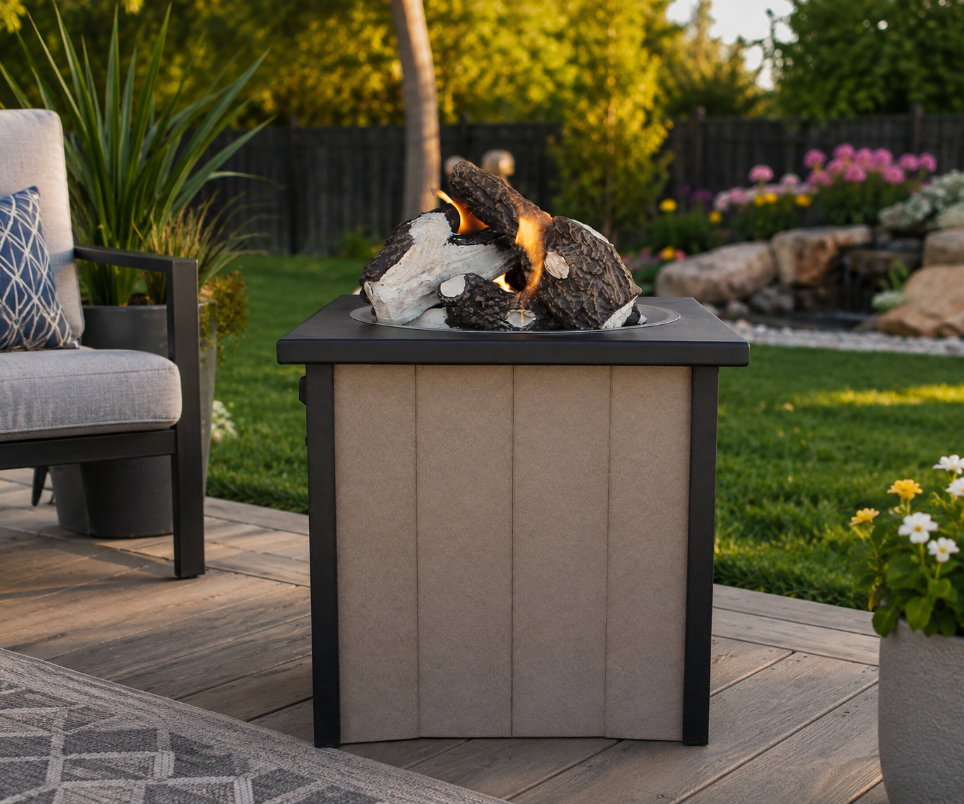 Stonewood - Poly Outdoor Firepit