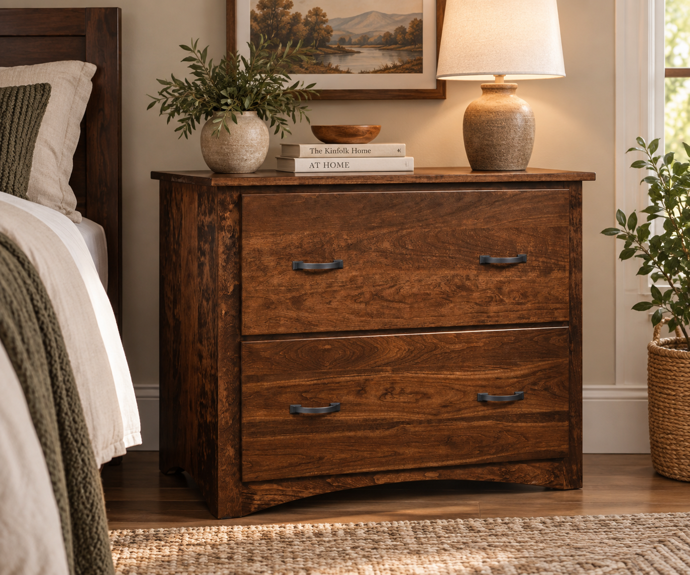 Shaker - Amish Handcrafted Lateral File Cabinet