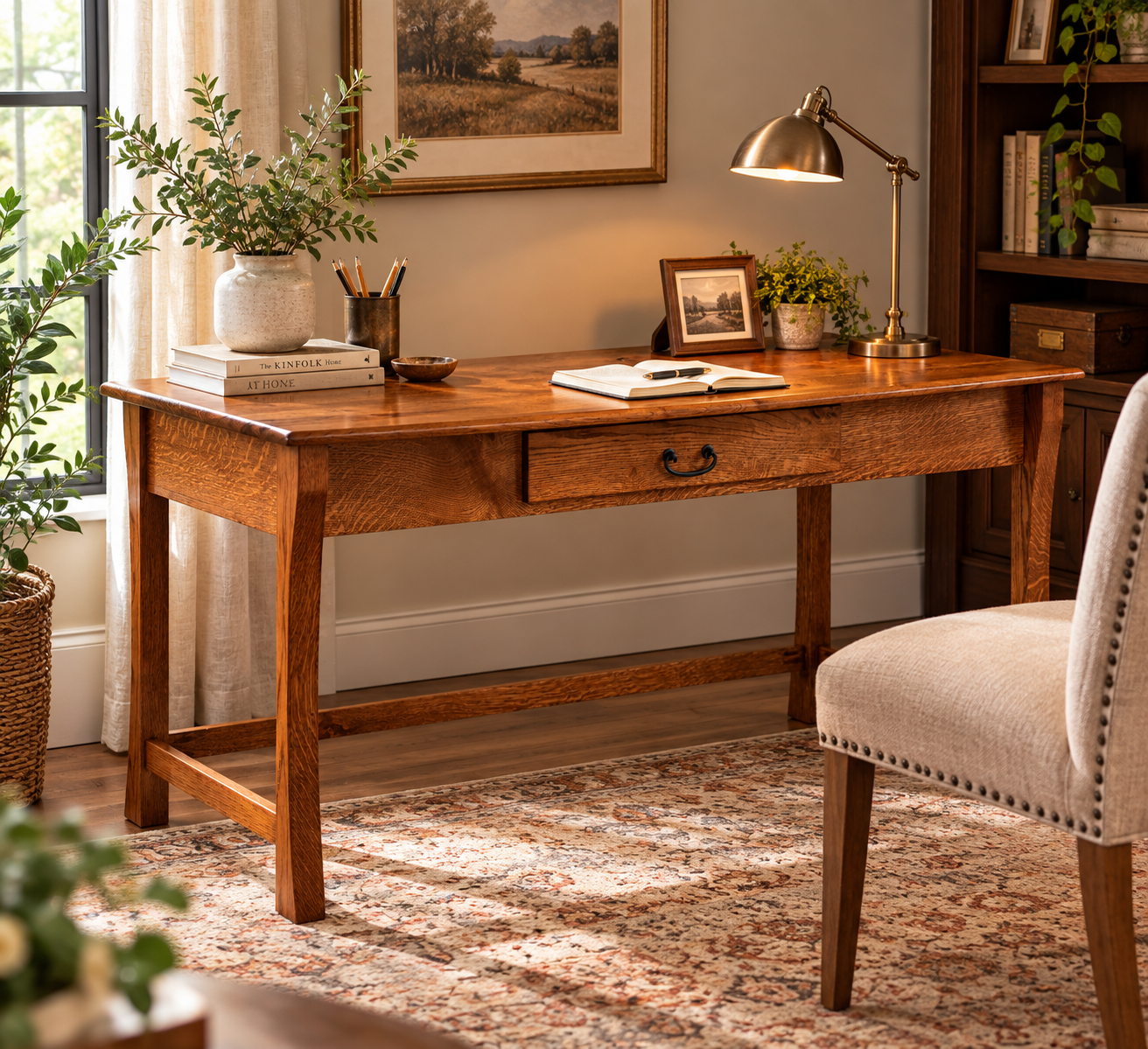Master - Amish Handcrafted 60" Writing Desk