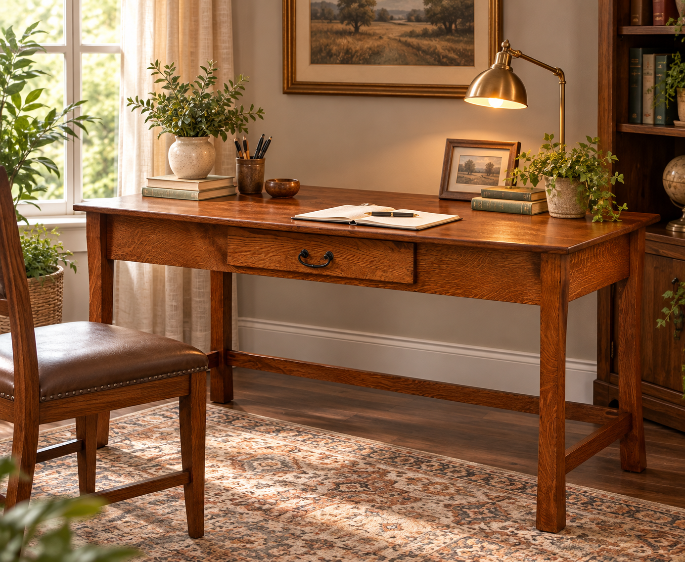 Master - Amish Handcrafted 50" Writing Desk