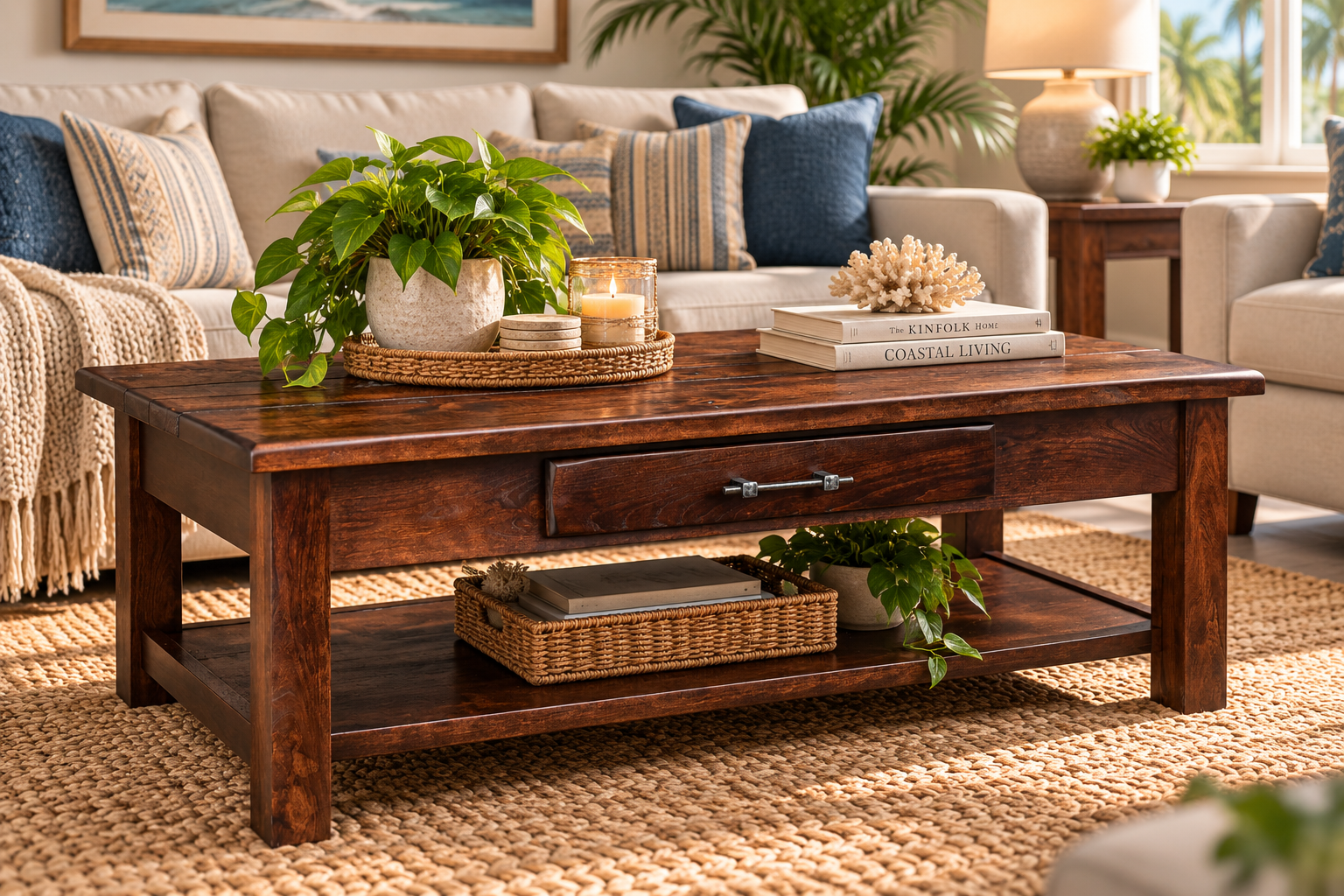 Barn Floor - Amish Handcrafted Coffee Table
