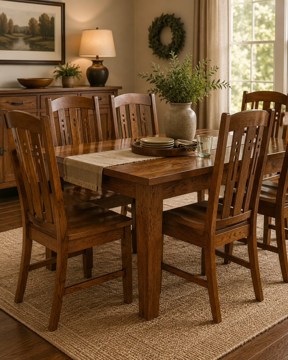Jamestown - Amish Handcrafted Solid Wood Dining Chair