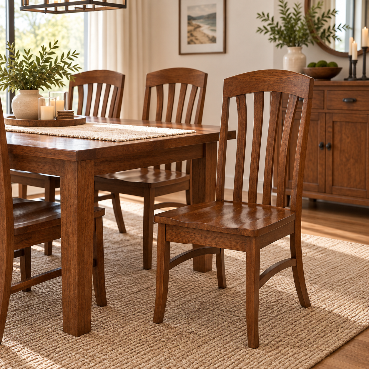 Dawn - Amish Handcrafted Solid Wood Dining Chair