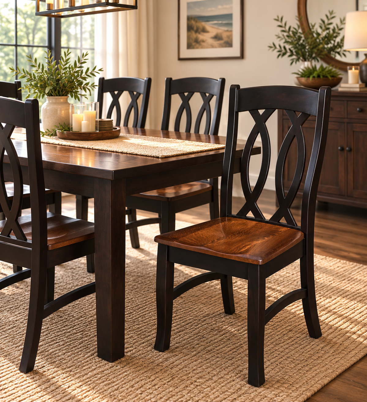 Cambria - Amish Handcrafted Solid Wood Dining Chair