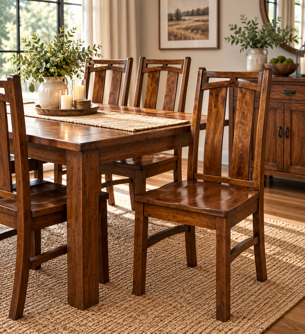 Bridgeport - Amish Handcrafted Solid Wood Dining Chair