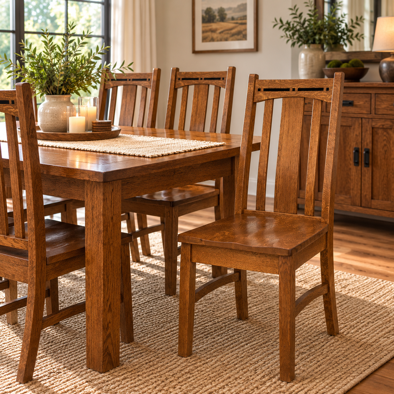 Boulder Creek - Amish Handcrafted Solid Wood Dining Chair