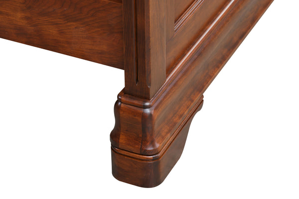 Chateau - Hardwood Panel Bed with Optional Under Bed Storage