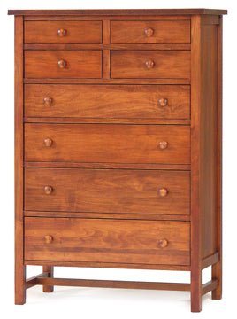 Generations - Hardwood Amish Chest of Drawers