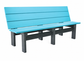 Classic -Poly Outdoor Single Park Bench/Table