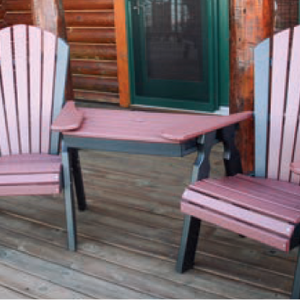 Classic - 22"  Dining Tete-A-Tete Outdoor Chairs