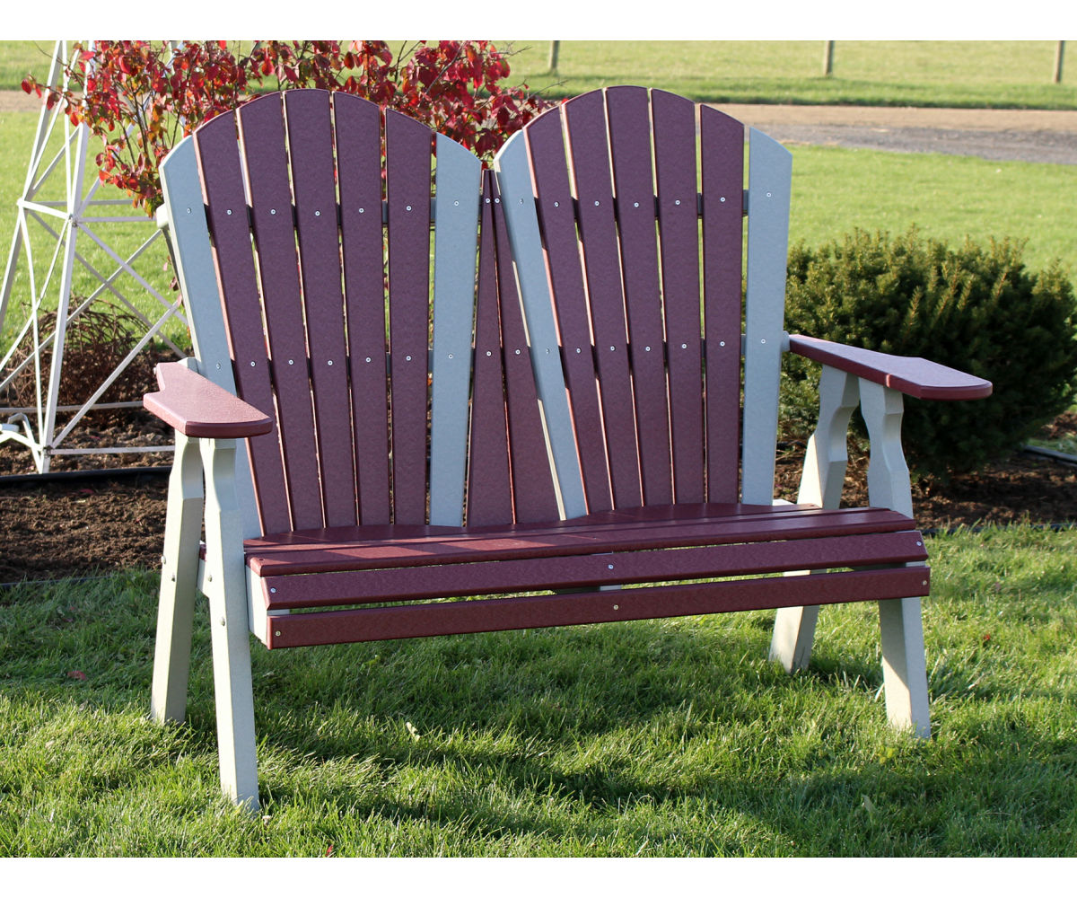 Classic - 4" Outdoor Poly Loveseat Chair