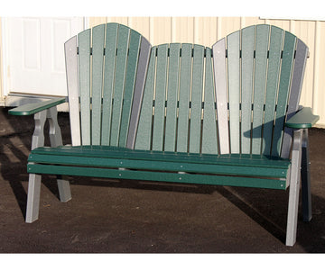 Classic - 5' Outdoor Poly Loveseat Chair