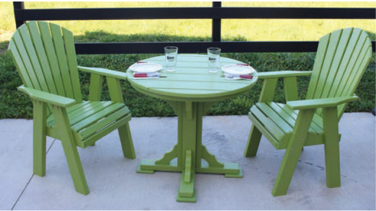 Classic - Outdoor 34" Round Dining Table