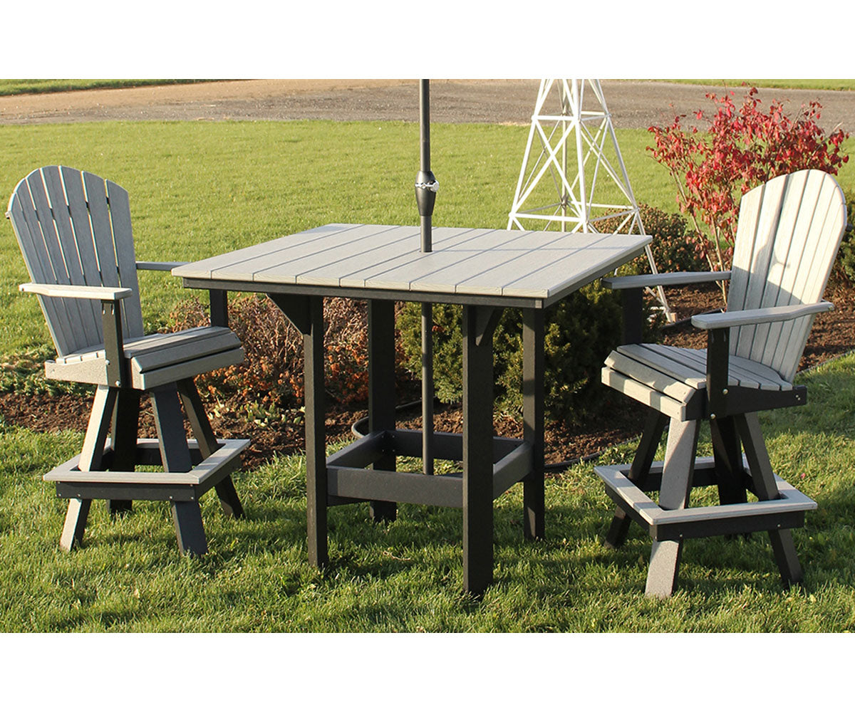 Classic - Outdoor 48" Square Bar Table
