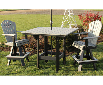 Classic - Outdoor 48" Square Bar Table