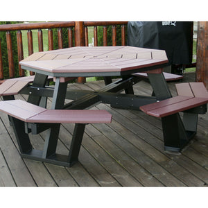 Classic - Outdoor 5' Octagon Picnic Table