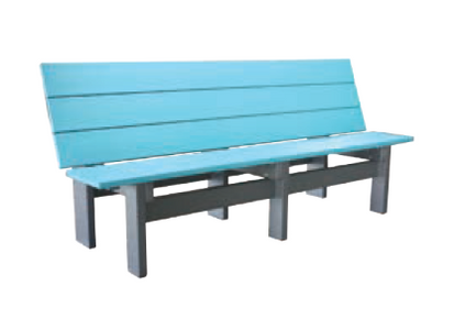 Classic - Outdoor 6' Single Park Bench/Table