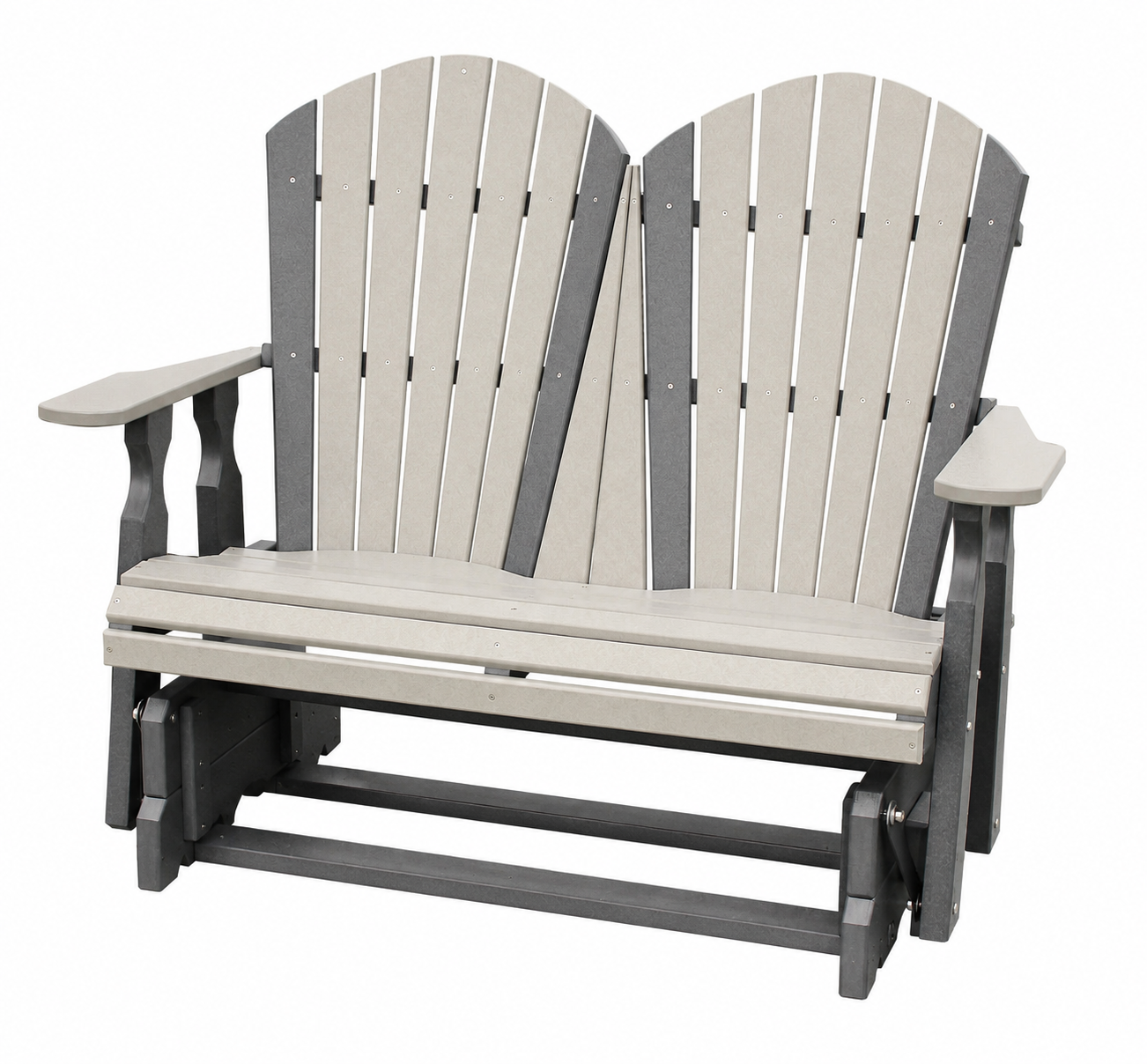Classic - Outdoor Poly 4' Loveseat Glider Chair